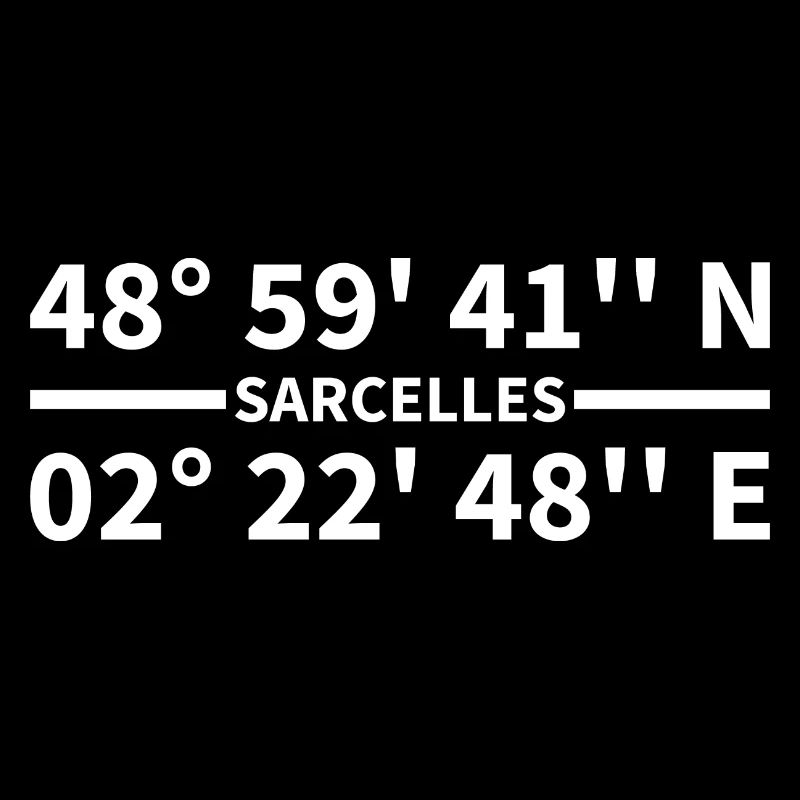 Coordonnées de Sarcelles