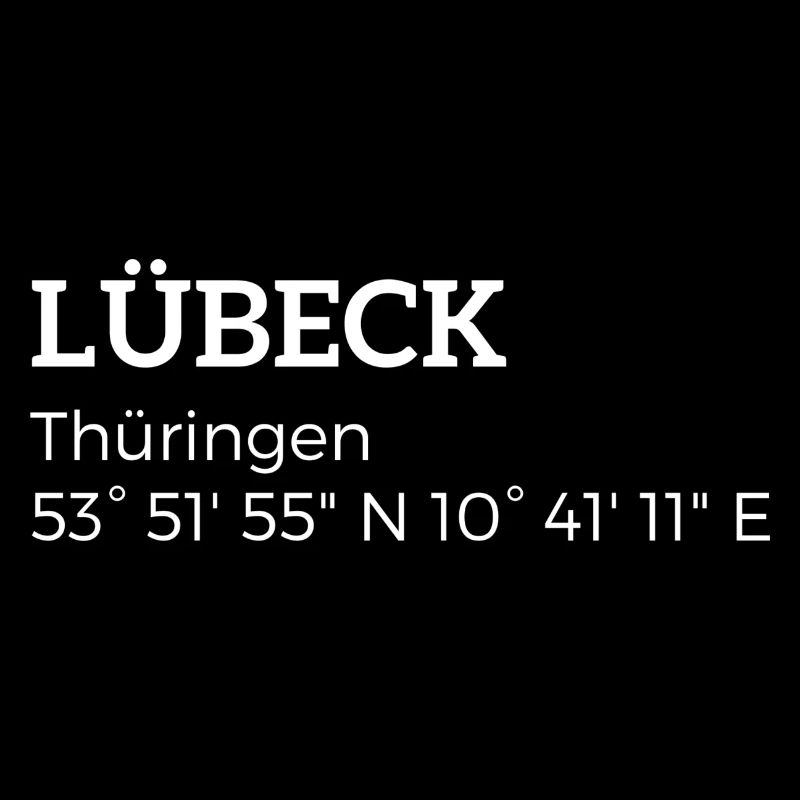 Lübeck Thuringia coordinates