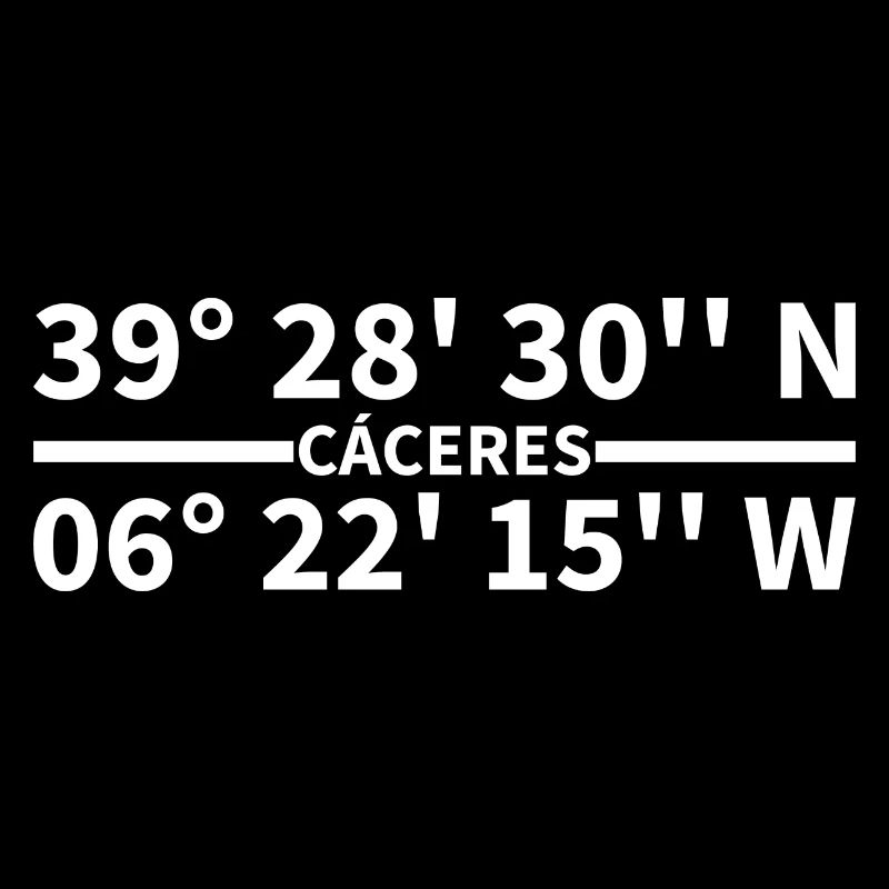 Coordonnées de Cáceres