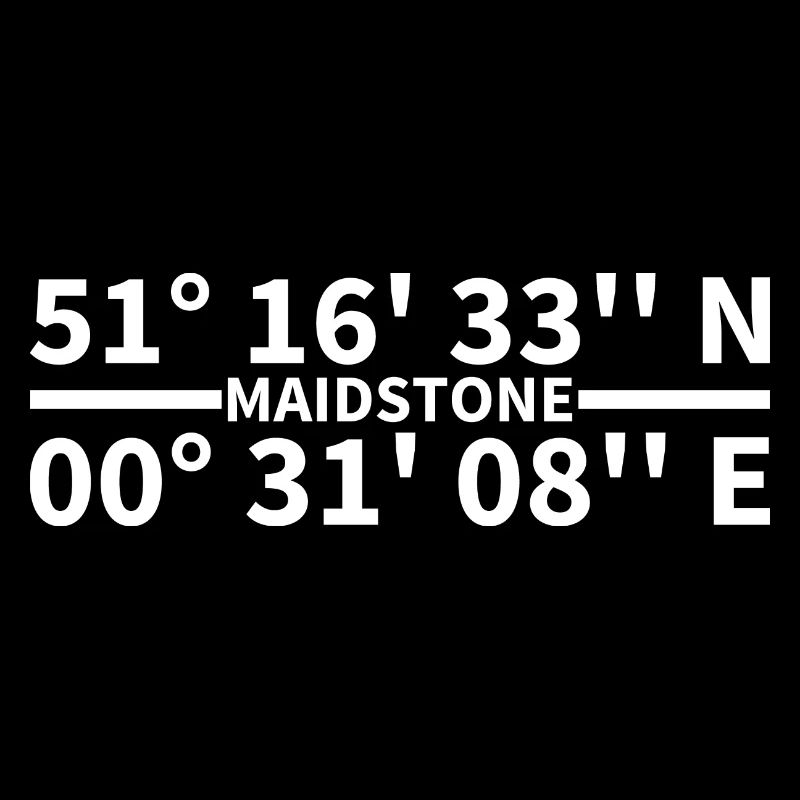Coordonnées de Maidstone