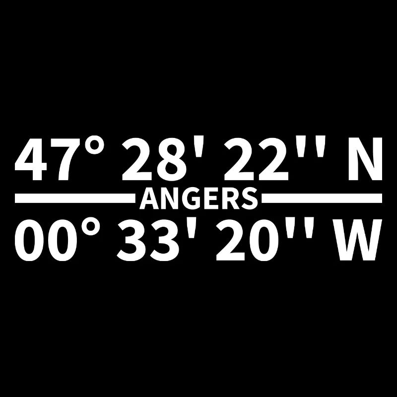 Angers coordinates