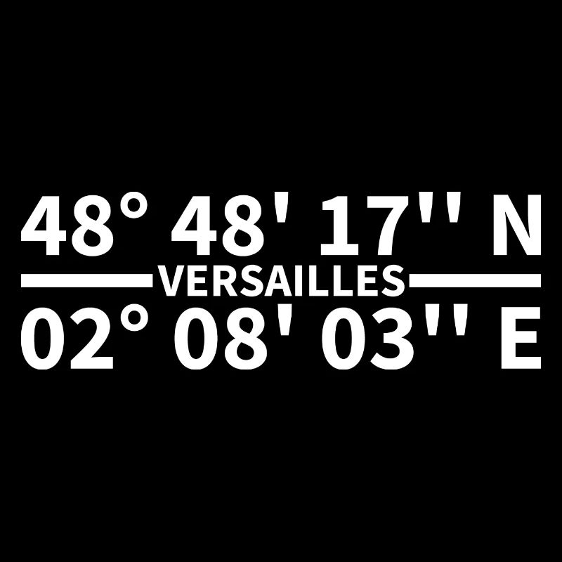 Coordonnées de Versailles
