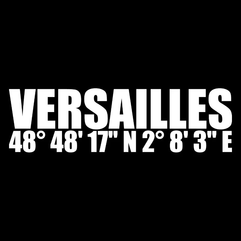 Versailles coordinates