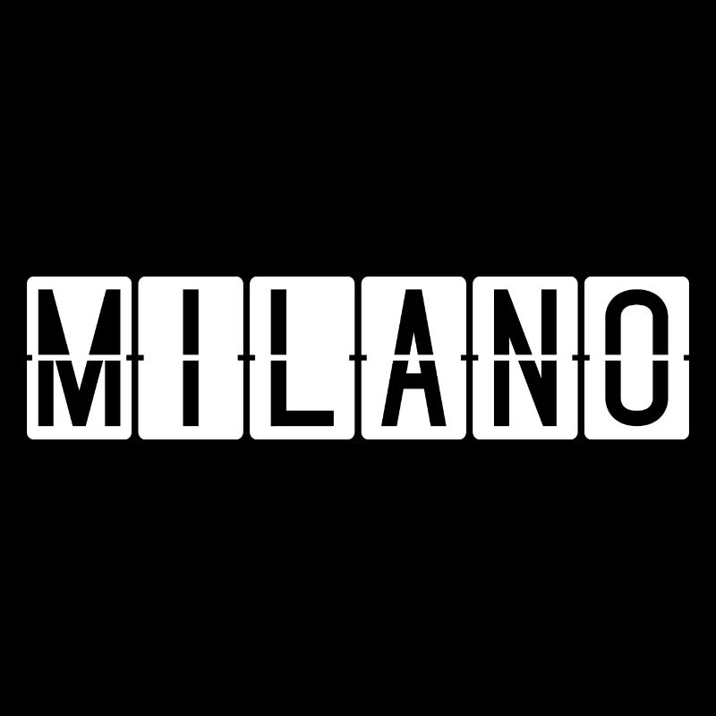 Panneau de l’aéroport de Milan