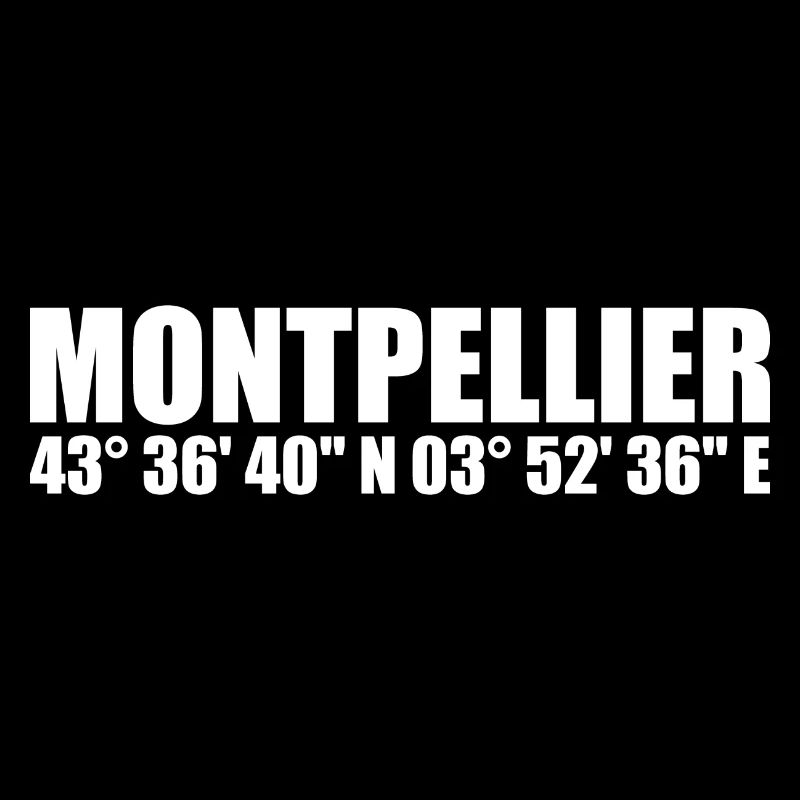 Montpellier Coordinates