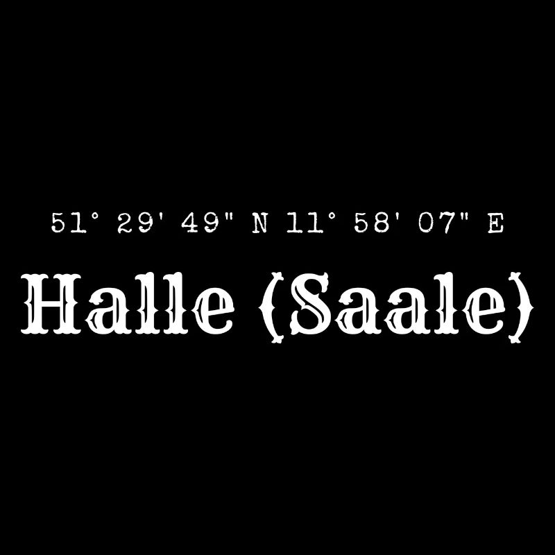 Halle (Saale) coordinates