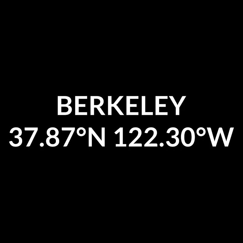 Berkeley, California, USA Coordinates
