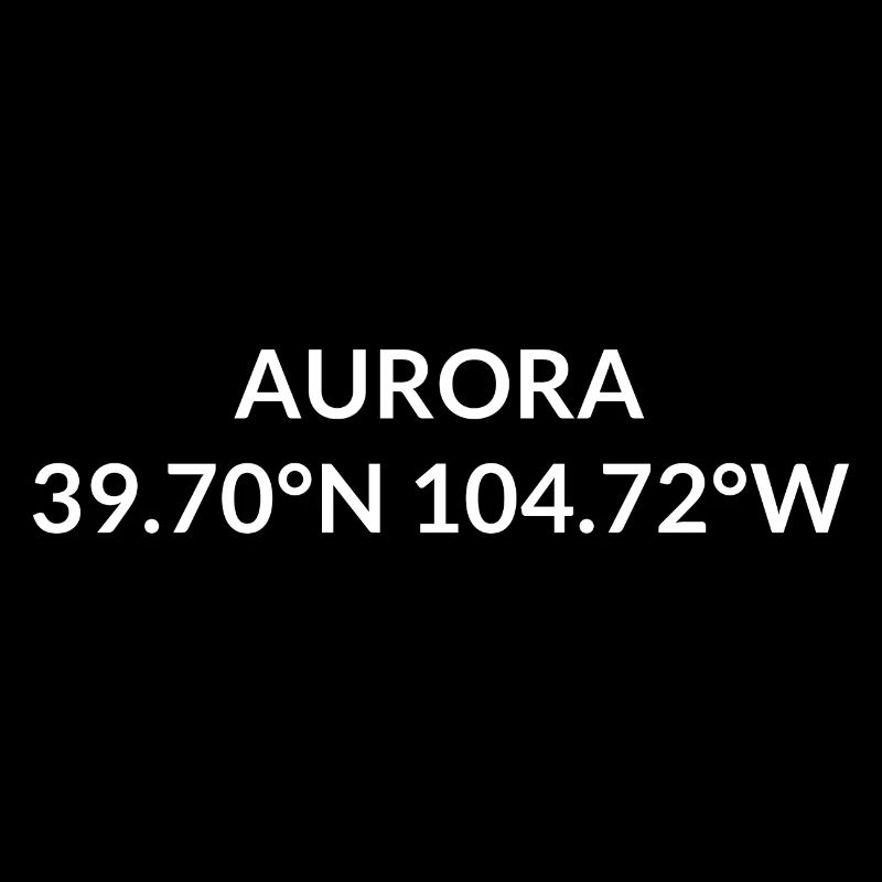 Aurora Colorado USA Coordinates