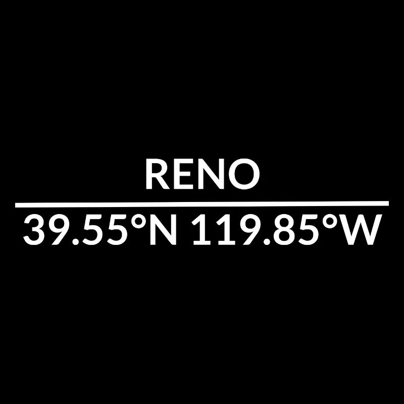 Reno, Nevada, USA Coordinates