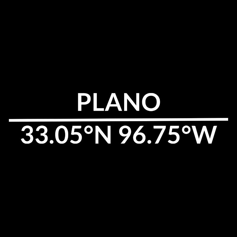 Plano Texas USA Coordinates