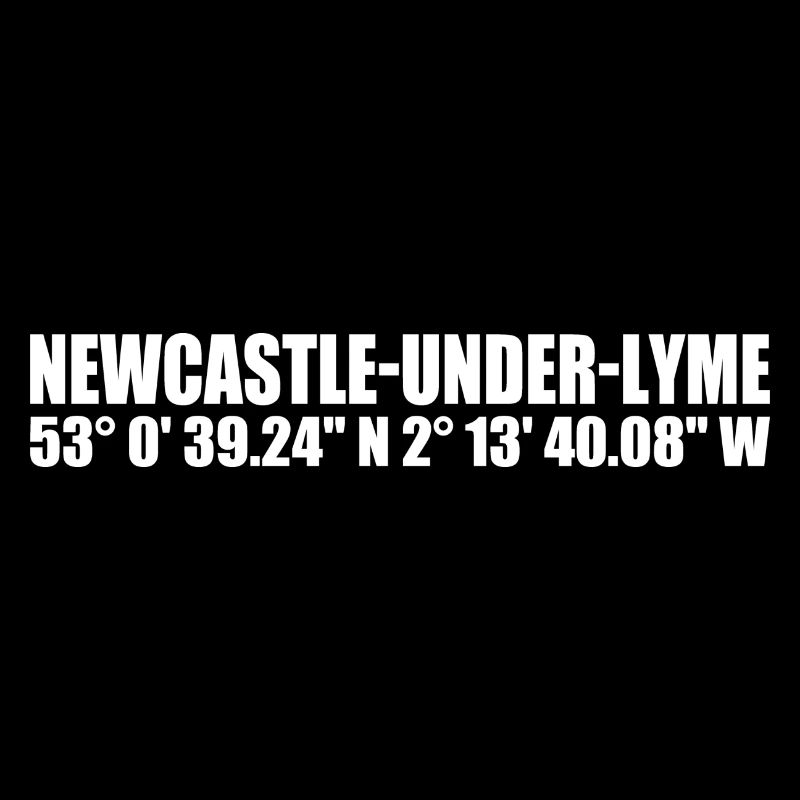 Newcastle-under-Lyme coordinates