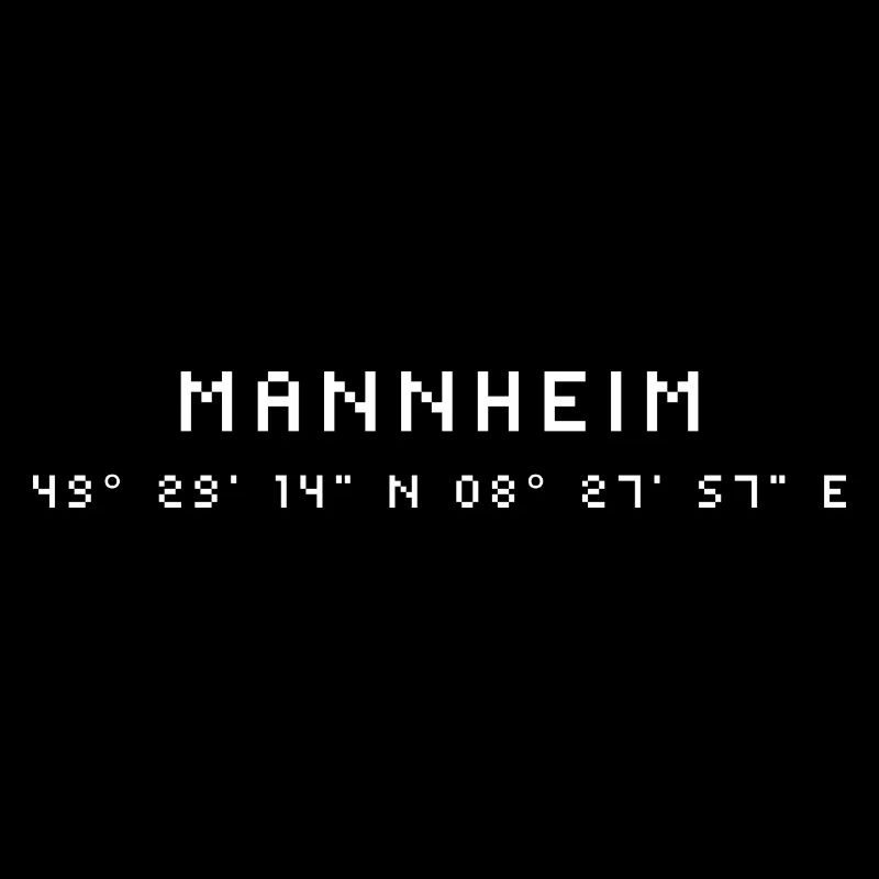 Coordonnées Mannheim