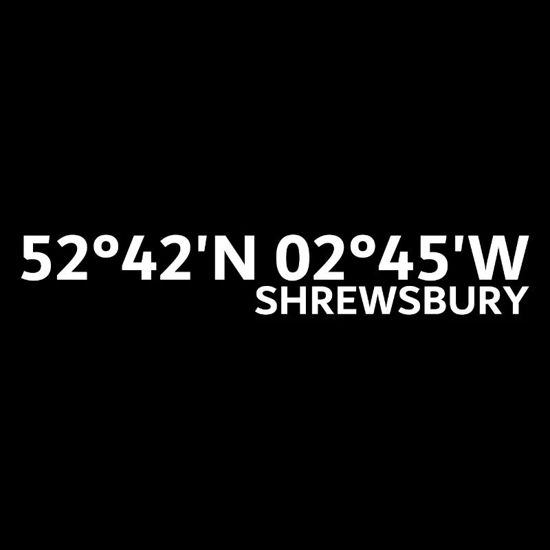 Shrewsbury Coordinates