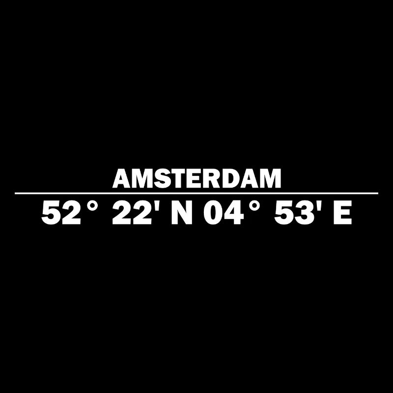Coordonnées d’Amsterdam