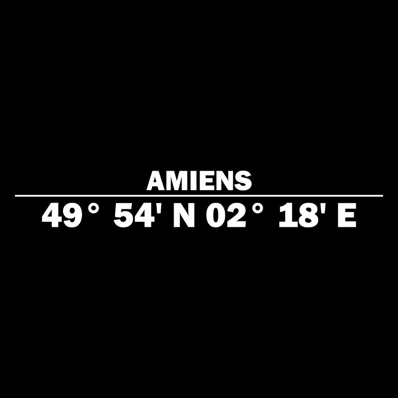 Coordonnées d’Amiens