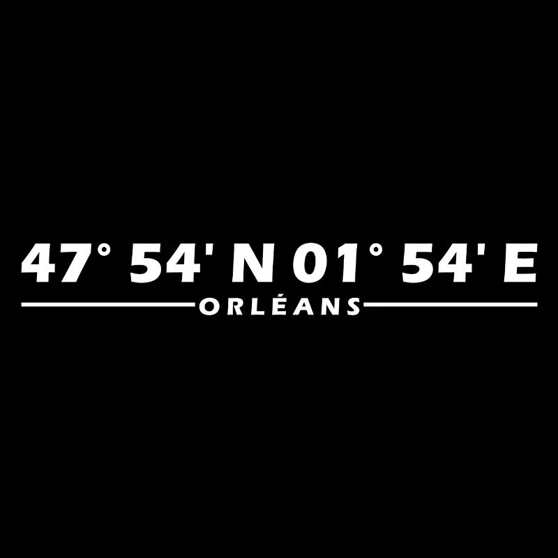 Orléans coordinates