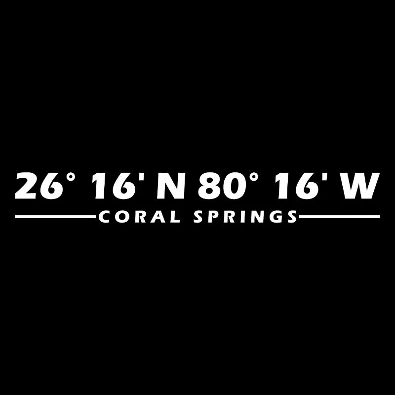 Coral Springs Coordinates
