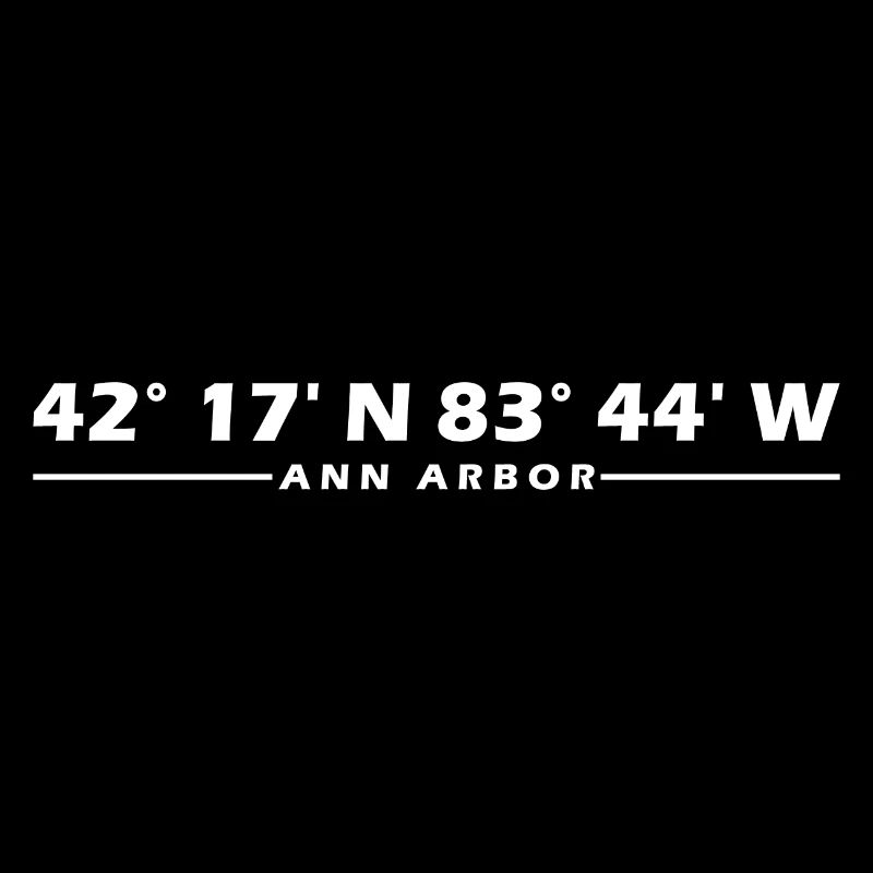 Ann Arbor Coordinates