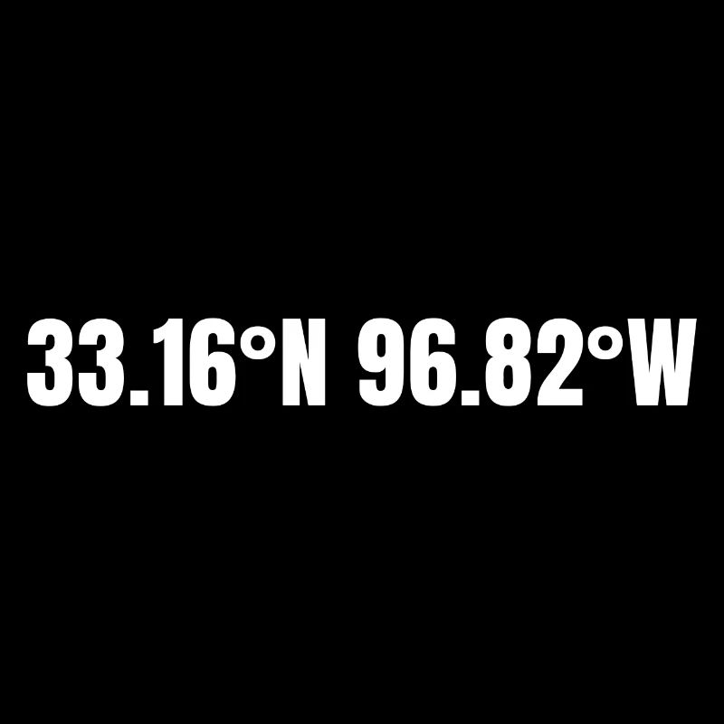 Frisco, Texas, USA Coordinates