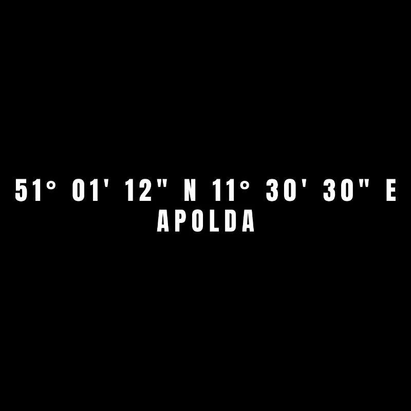 Apolda, Thuringia Coordinates