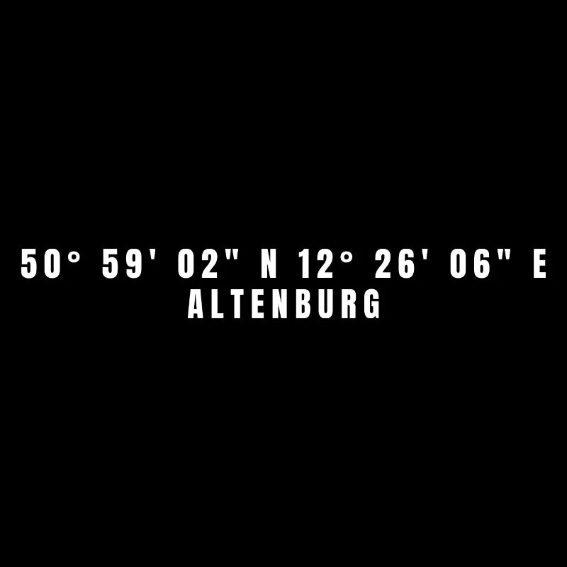 Altenburg, Thuringia Coordinates