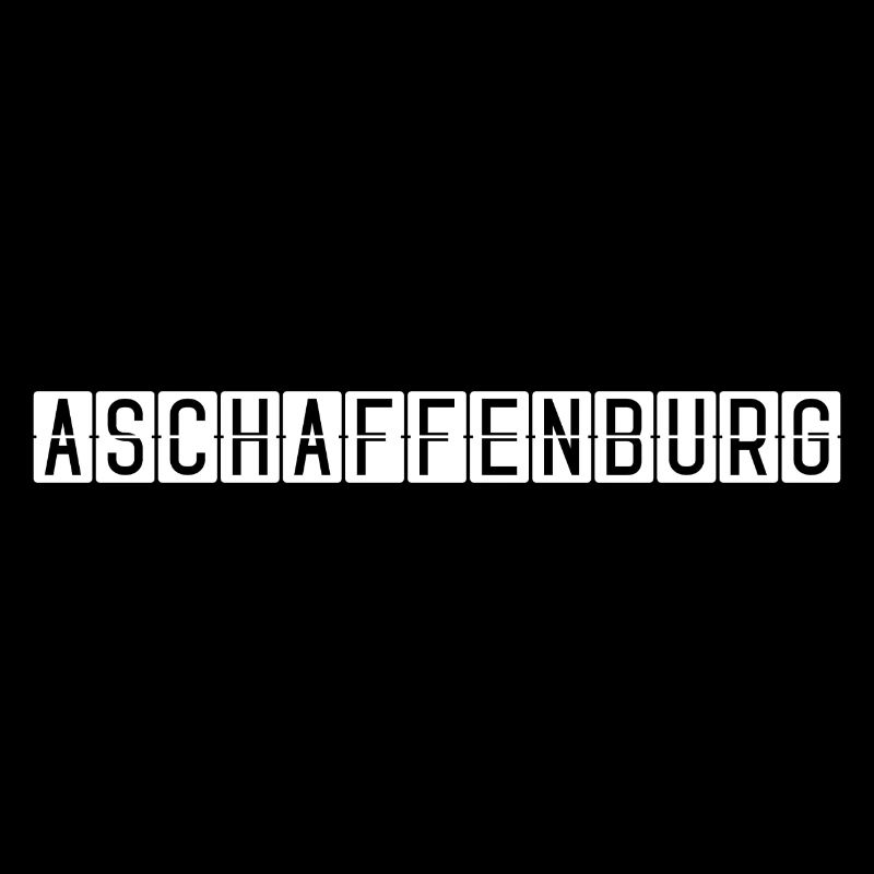 Panneau de l’aéroport d’Aschaffenburg