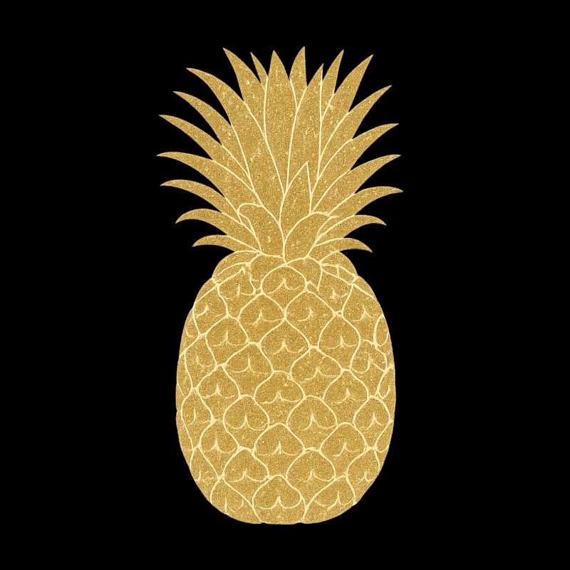  Golden pineapple | Gilded Pineapple Elegance