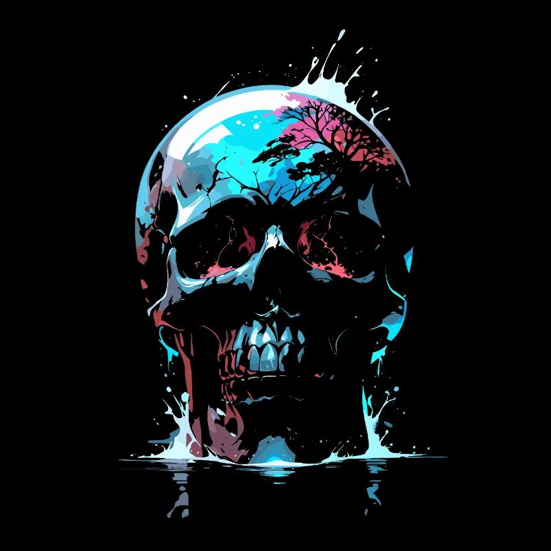 Crâne - Reflected Mortality - Nature’s Requiem