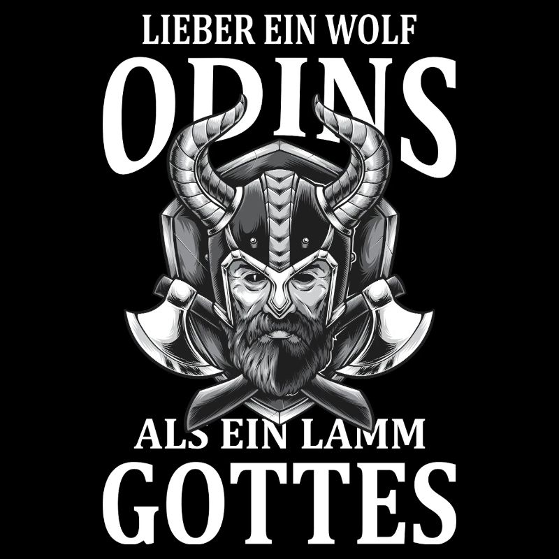 Lieber Ein Wolf Odins Als Ein Lamm Gottes Wikinger