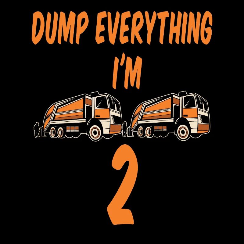 Garbage Truck Birthday Boy 2