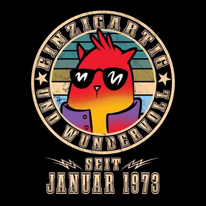 Geburtstag Januar 1973
