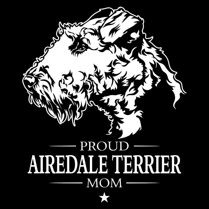 Airedale Terrier Maman Chien Chien Wilsigns