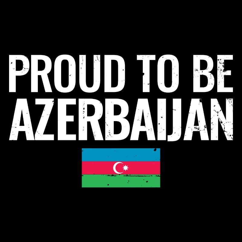 Fier d’être Azerbaïdjan Azerbaïdjan Drapeau