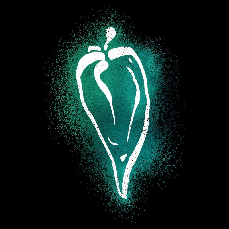 Blacklight Neon Chili