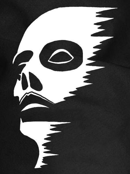 Ghostly face