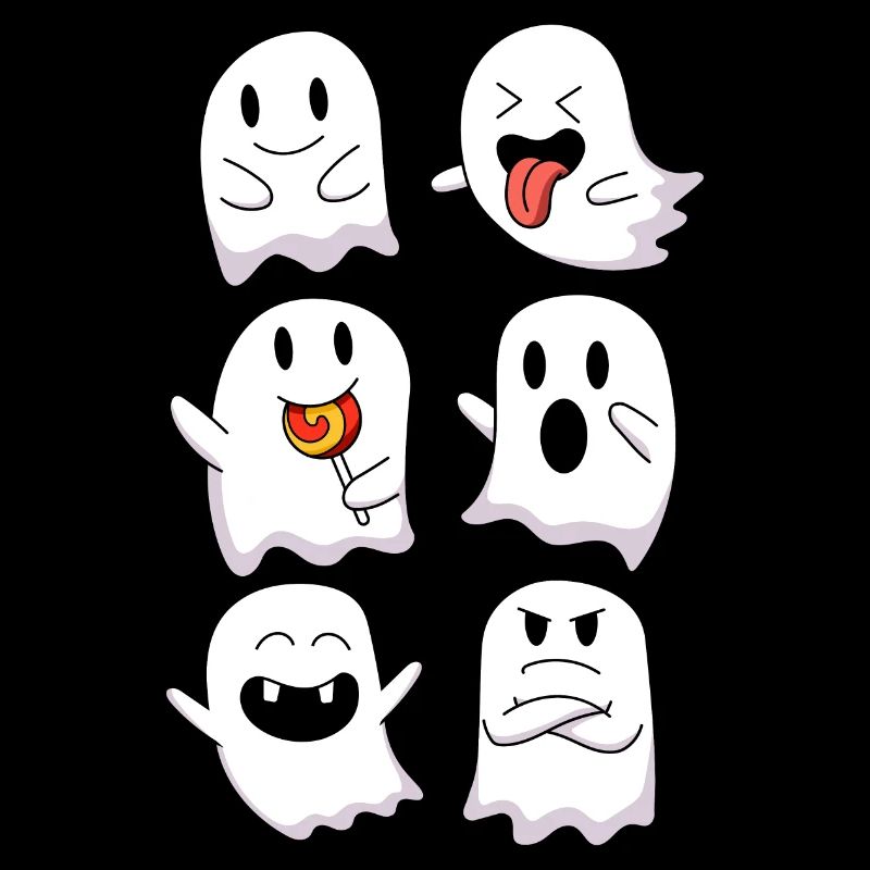 Ghosts Witching Hour Haunted Halloween Ghosts