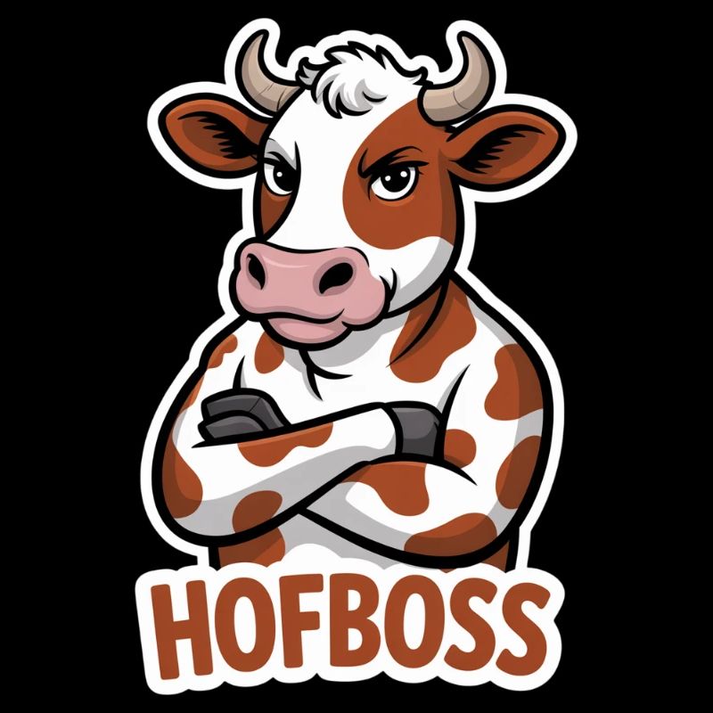 Chef de cour Vache Chef Arrogant Vache
