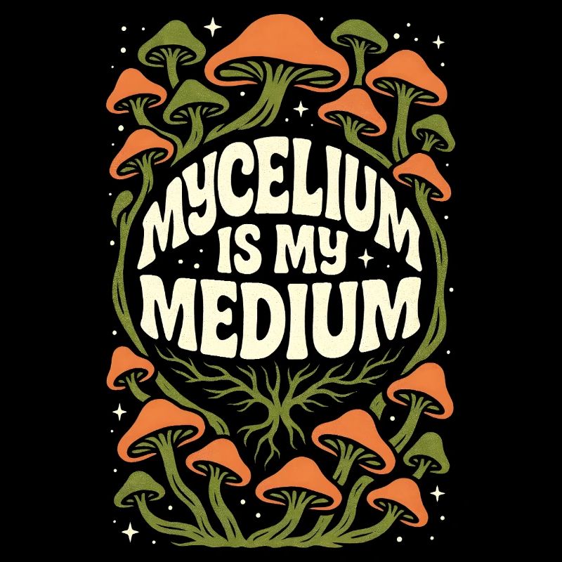 Le mycélium est mon médium | Champignons mycologiques