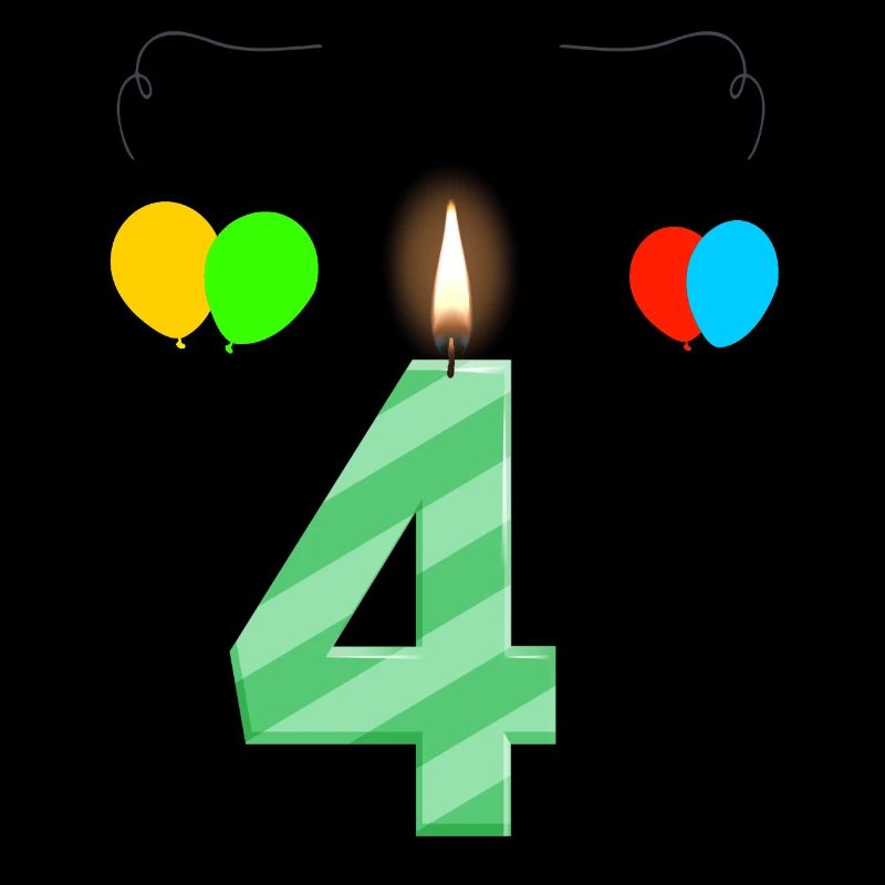 4. Geburtstag feirn Kindergeburtstag Geschenkidee