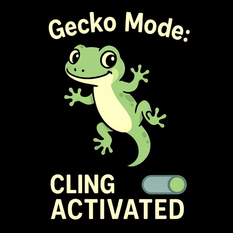 Gecko Lustiger Spruch - mode gecko activé