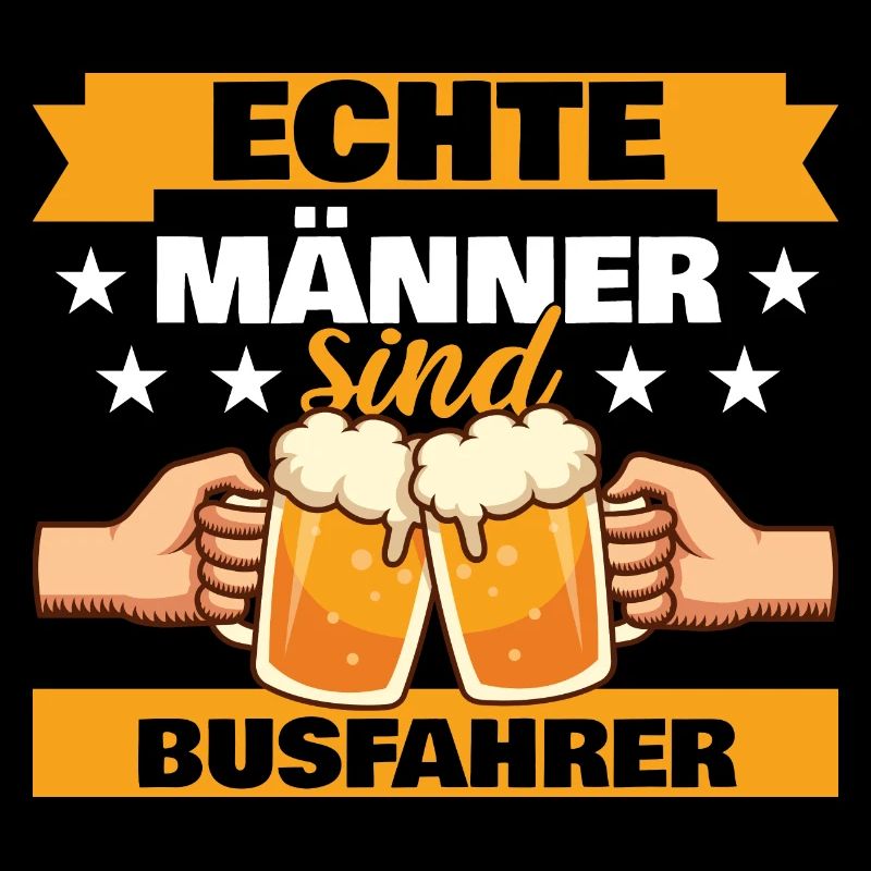 Echte Männer sind Busfahrer