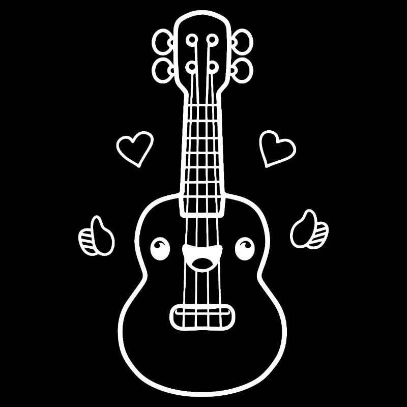 Ukulele Comic Look