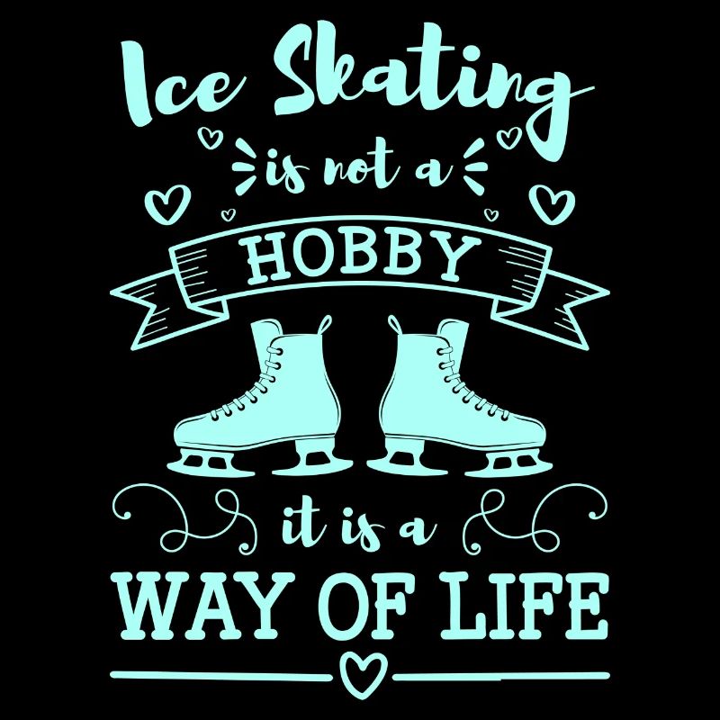 Eisläufer Eis Winter