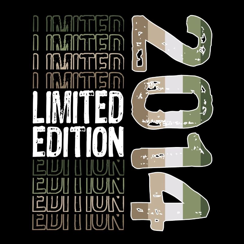 Limited Edition seit 2014 Geburtstag Vintage 2014