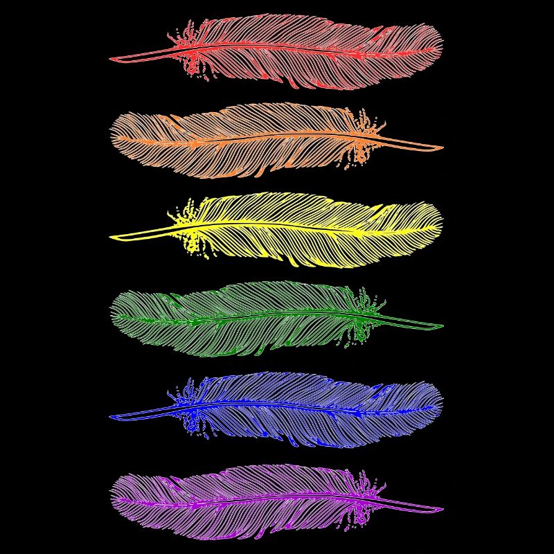 Feathers Rainbow