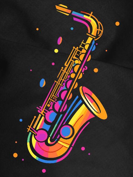 Retro Saxophone