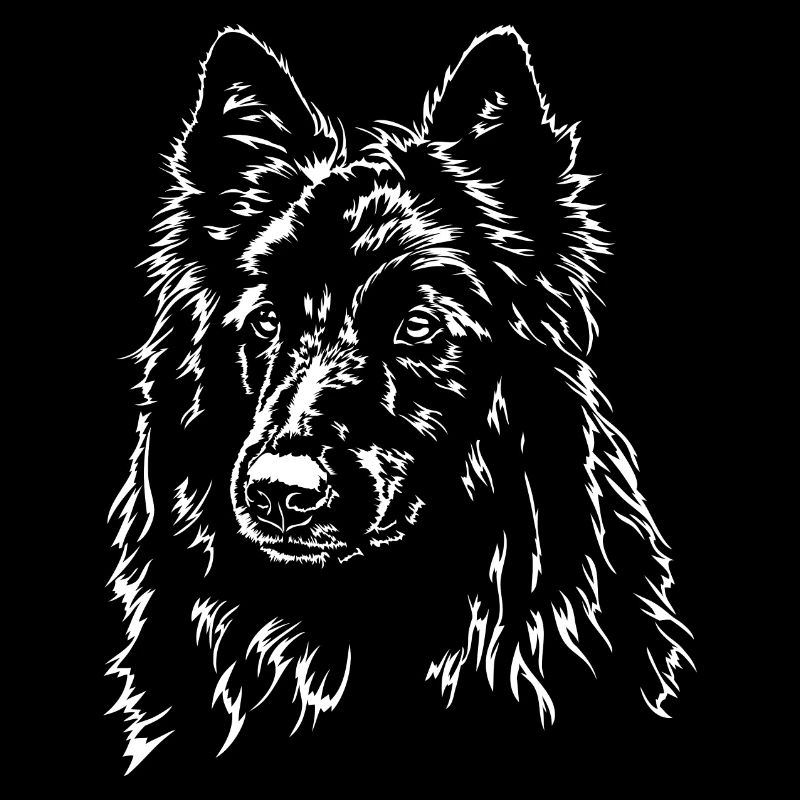 GROENENDAEL Portrait Wilsigns Dog Gift