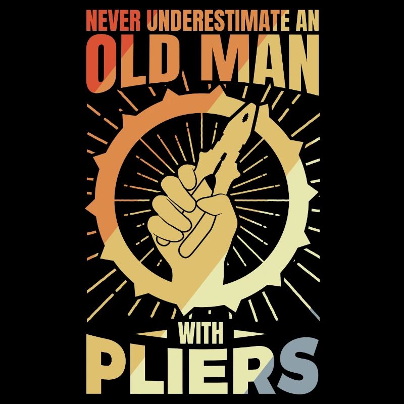 Old electronics technician