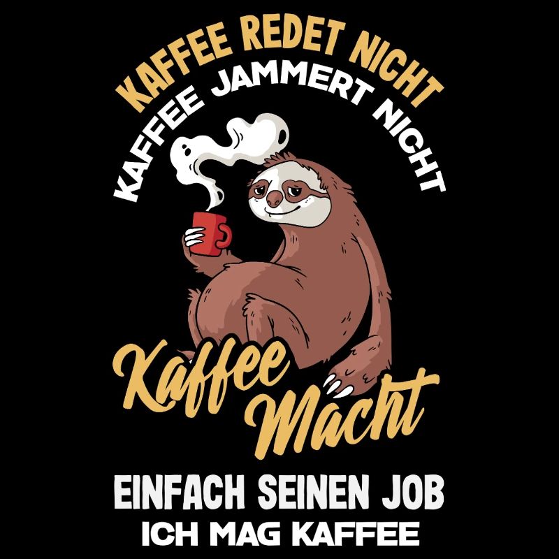 Coffee doesn't talk – I like coffee
