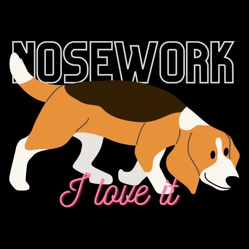 Je m’entraîne à NOSEWORK - J’adore ça